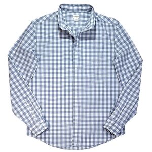 J. Crew Factory Long-Sleeve Button Down Flex Patterned Washed Shirt • Boys' (16)